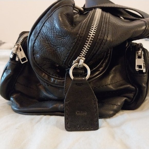 SOLD/ Chloe black leather Betty handbag - Picture 5 of 16